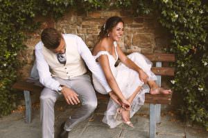anelli sposi matrimonio stile scarpe