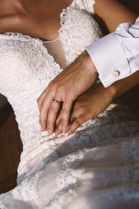 anelli sposi matrimonio stile