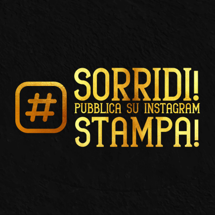 Photo Booth e stampa con Hashtag Instagram
