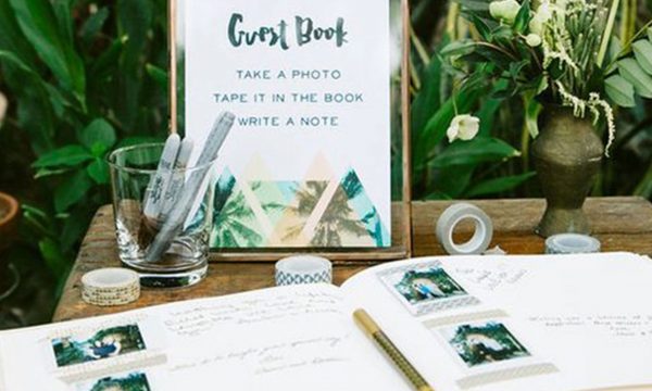 Guest book per Photo Booth invitati e sposi vediamo come funziona